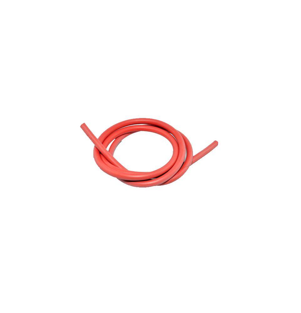 Przewód wysokiego napięcia SILIKON czerwony 7 mm (1 mb)