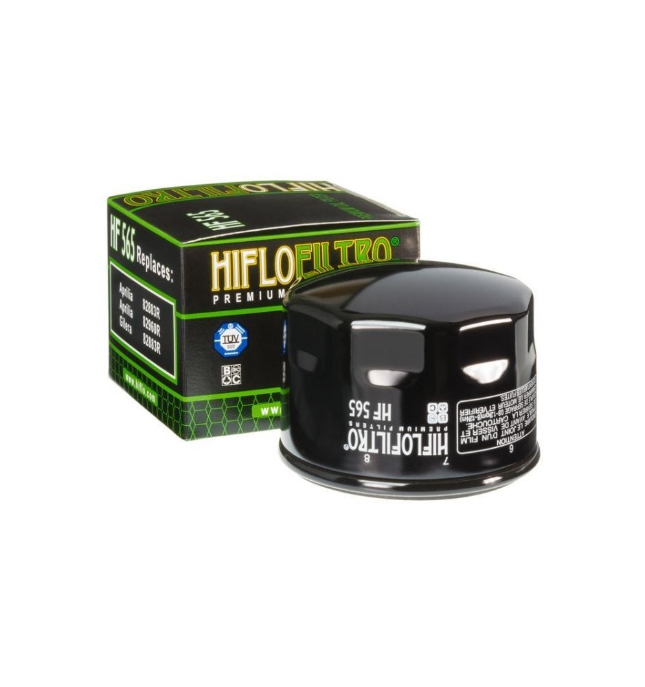 Filtr oleju HifloFiltro HF565 do Aprilia Caponord 1200, Dorsoduo 750, Dorsoduo 1200, Mana 850, SRV 850, Shiver 750 / Gilera GP 8