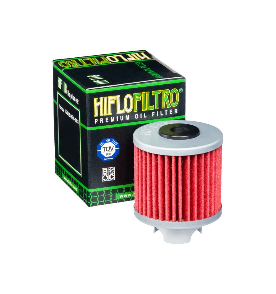 Filtr oleju HifloFiltro HF118 do Honda TRX 125