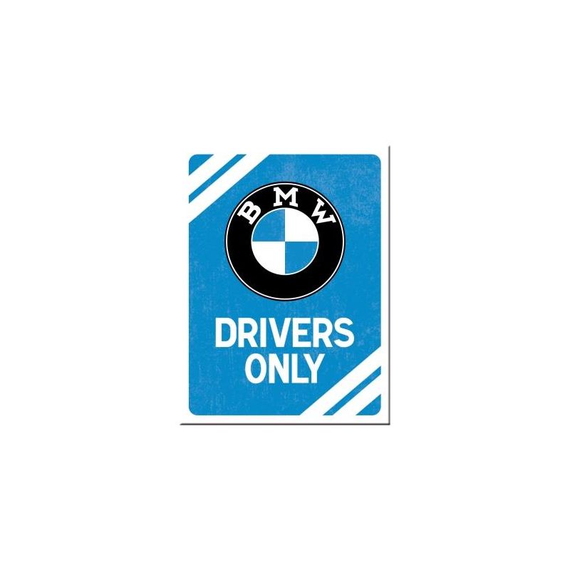 Magnes BMW Drivers Only Blue 14369