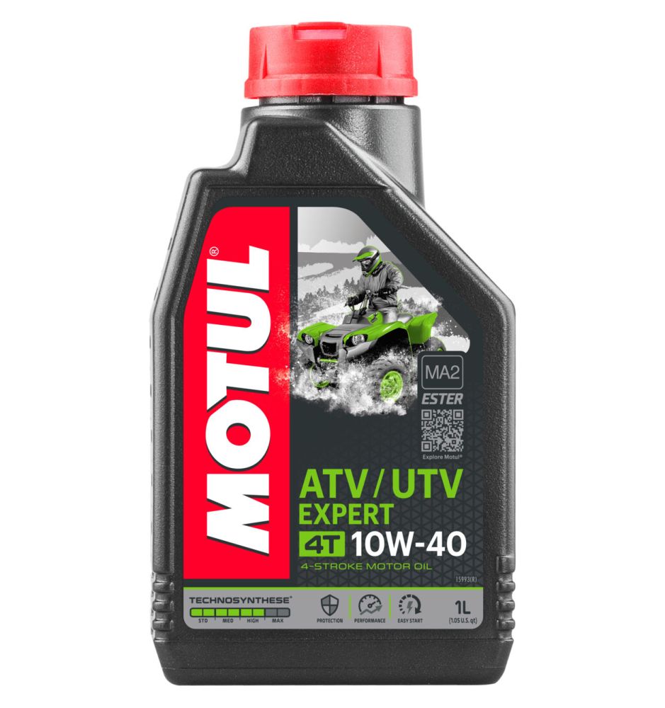 Olej silnikowy półsyntetyczny 4T Motul ATV/UTV Expert 10W-40 1L (105938)