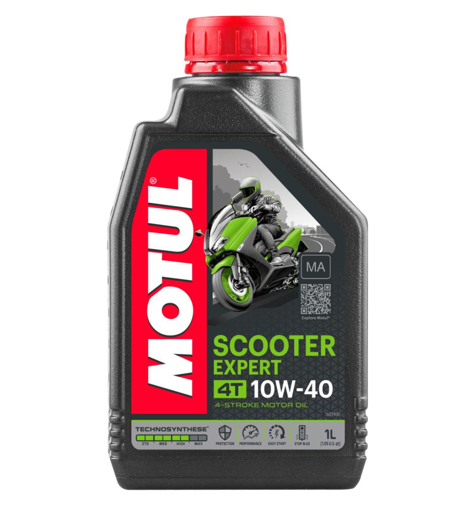 Olej silnikowy półsyntetyczny 4T Motul Scooter Expert 10W-40 MA 1L (105960)