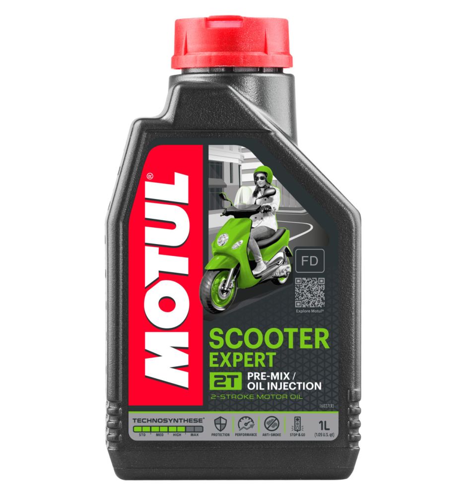 Olej silnikowy półsyntetyczny 2T Motul Scooter Expert 2T 1L (105880)