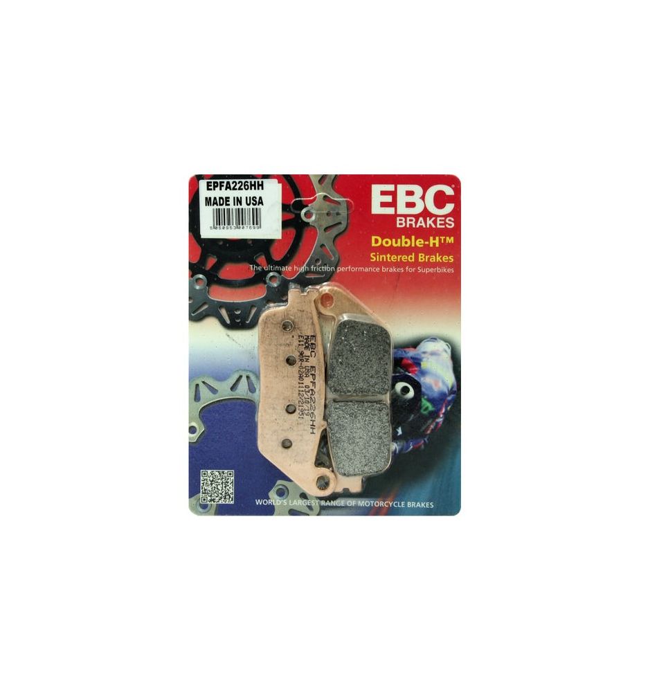 Klocki hamulcowe przód EBC EPFA226HH (komplet 2 szt.) do Honda CB 600, CBF 1000, CBR 600 F / Kymco Grand Dink 50 G-Dink / Trium