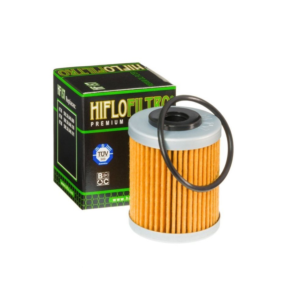 Filtr oleju HifloFiltro HF157 krótki do Beta RR / KTM Duke, EXC, Enduro, MXC, SC, SMC, SMR, SX, SXC, Supermoto, XC, SX Quad / P