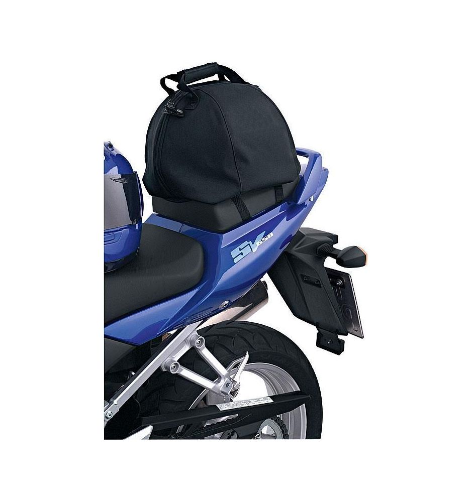 Kufer tekstylny, torba na bagażnik na kask QBag Helmet Bag 01 Czarny 4L