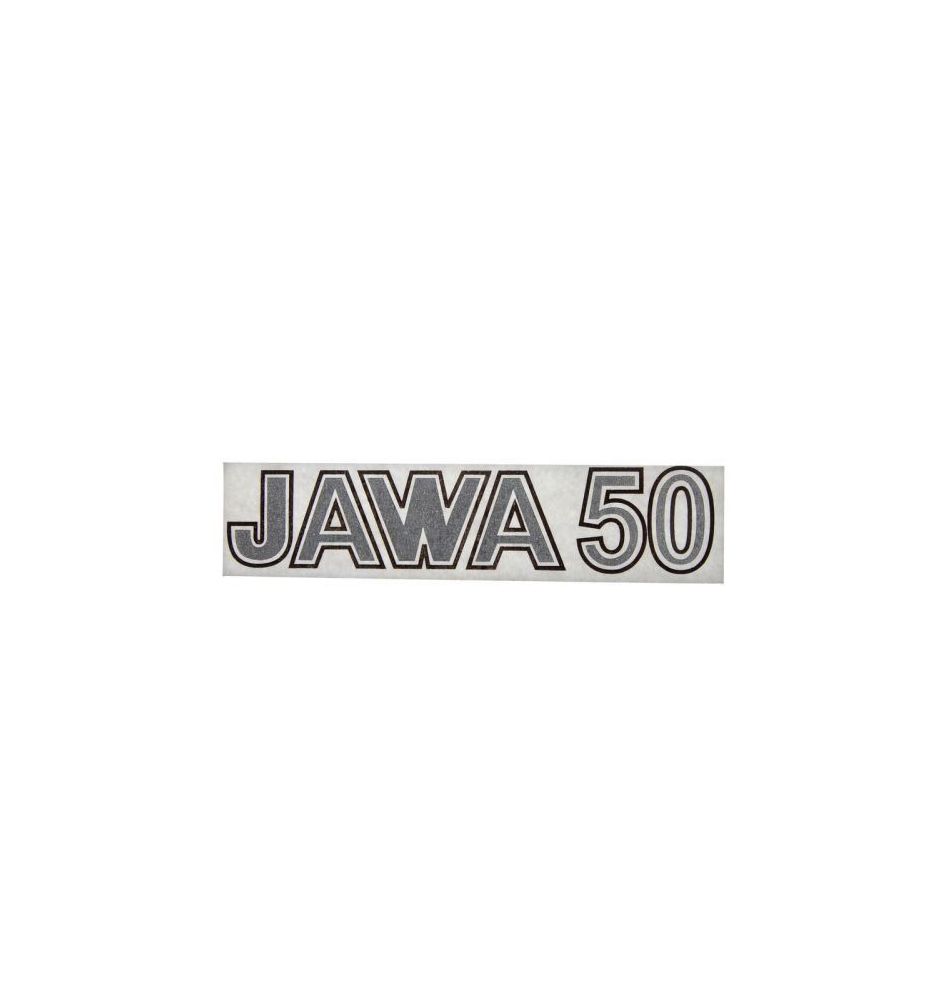 Naklejka Jawa 50 srebrna (cena za sztukę)