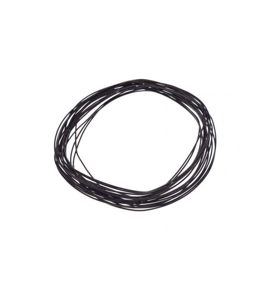 Przewód instalacji, wiązki elektrycznej 0,5mm czarny/brązowy (cena za metr)