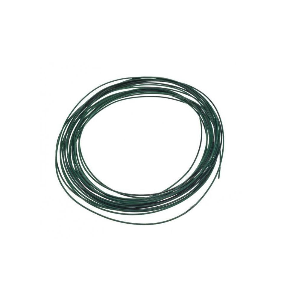 Przewód instalacji, wiązki elektrycznej 0,75mm zielony/czarny (cena za metr)