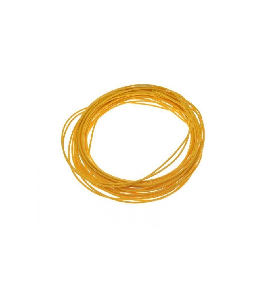 Przewód instalacji, wiązki elektrycznej 0,75mm żółty (cena za metr)