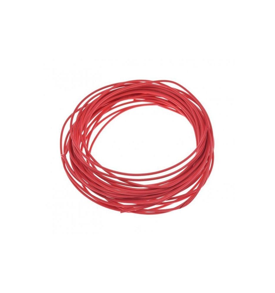 Przewód instalacji, wiązki elektrycznej 1,50mm czerwony (cena za metr)